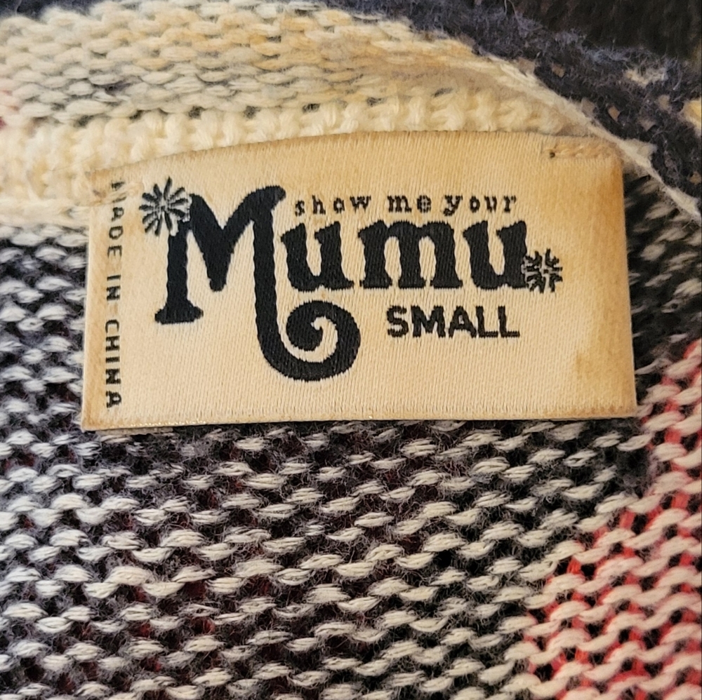 SHOW ME YOUR MUMU Bonfire Sweater Budding Romance Top Shirt Size Small - Picture 5 of 7